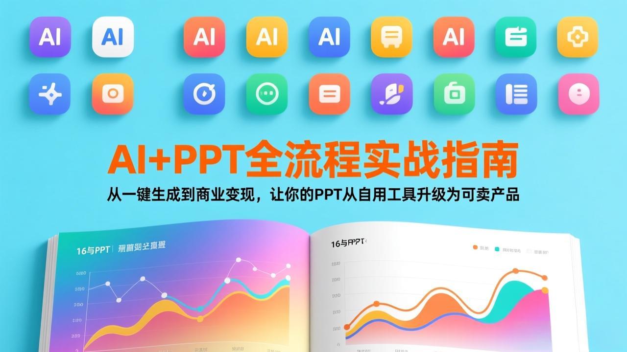 AI+PPT全流程实战指南：从一键生成到商业变现，让你的PPT从自用工具升级为可卖产品-福源网创资源站