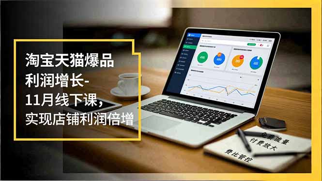 淘宝天猫爆品利润增长-11月线下课，免费流量、付费放大、费比管控，实现店铺利润倍增-福源网创资源站