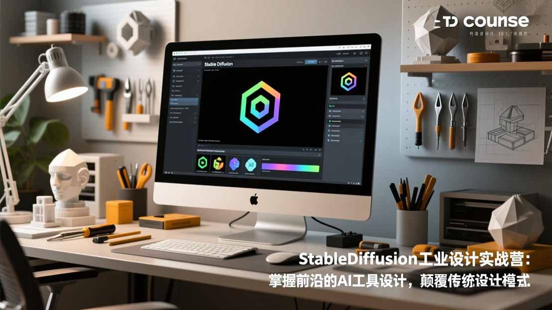 StableDiffusion工业设计实战营：掌握前沿的AI工具设计，颠覆传统设计模式-福源网创资源站