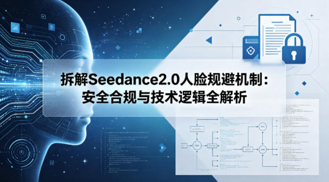 拆解Seedance2.0人脸规避机制：安全合规与技术逻辑全解析-福源网创资源站
