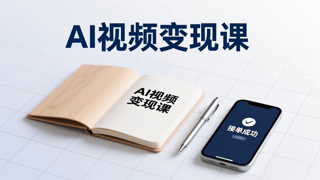 AI视频变现课，学完即可创作短片、接商单，实现副业增收，单项目报价可达千元-福源网创资源站