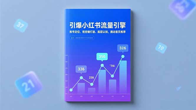 引爆小红书流量引擎，账号定位、视觉锤打造、底层认知，撬动首页推荐-福源网创资源站