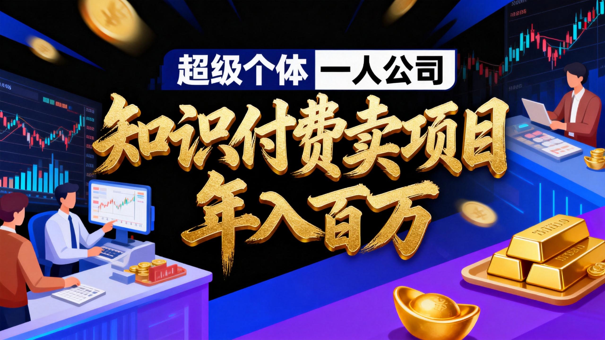 2026年“超级个体一人公司”私域卖项目年入百万，个人IP-精准引流-项目包装-转化成交-福源网创资源站