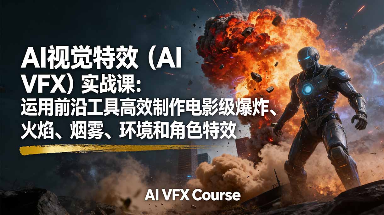 AI视觉特效(AI VFX-福源网创资源站