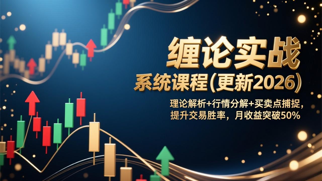 缠论实战系统课程(更新2026-福源网创资源站