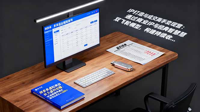 IP打造与成交高手变现营:通过商业IP+经典智慧双飞轮模型 构建持续收钱系统-福源网创资源站