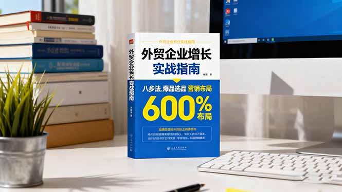 外贸企业增长实战指南，八步法、爆品选品、营销布局，业绩增长300%-福源网创资源站